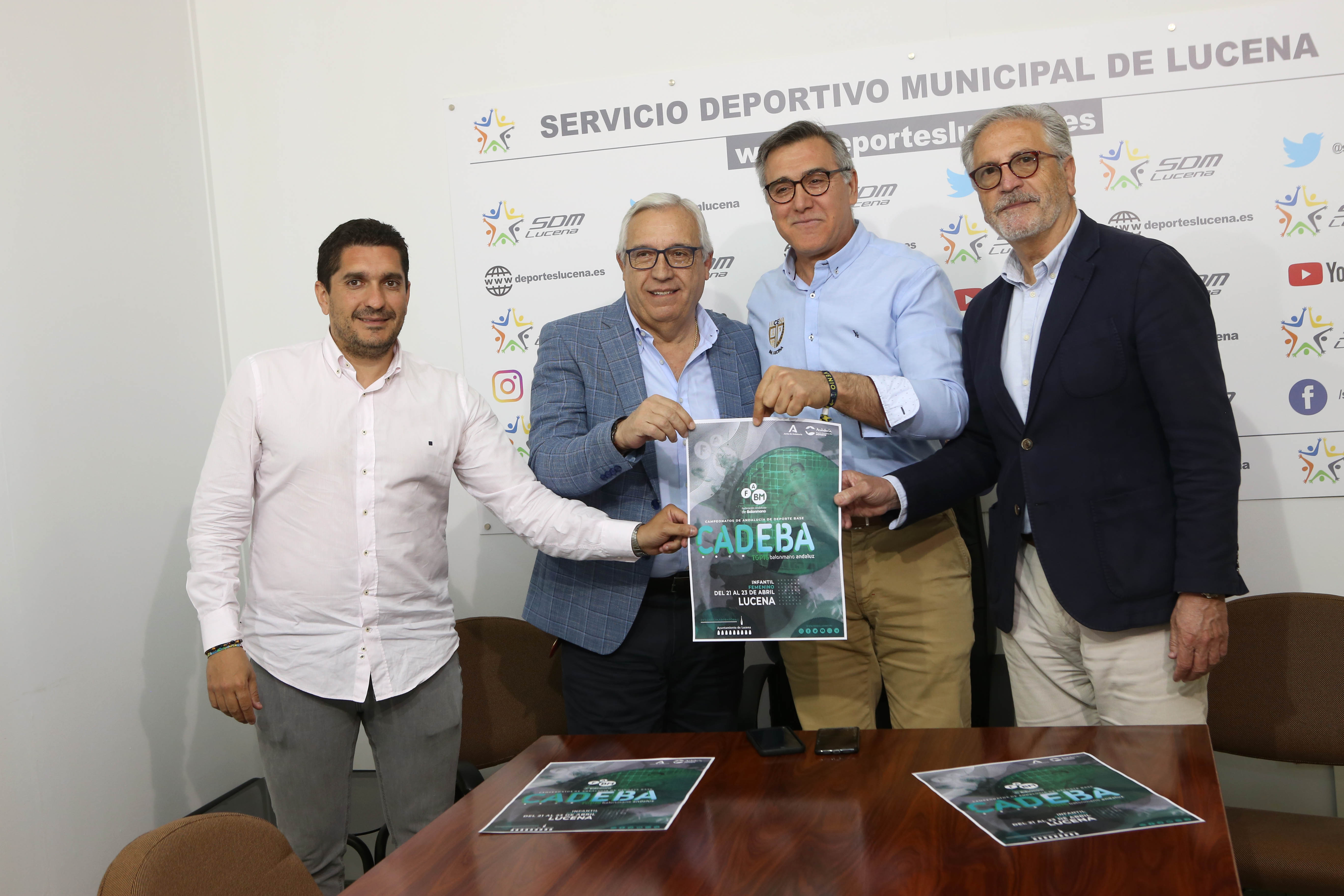 Rueda de prensa de presentación de este torneo de balonmano