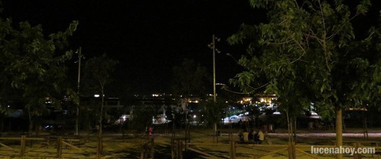  El ayuntamiento recupera la iluminación en La Estación tras el robo del cable 