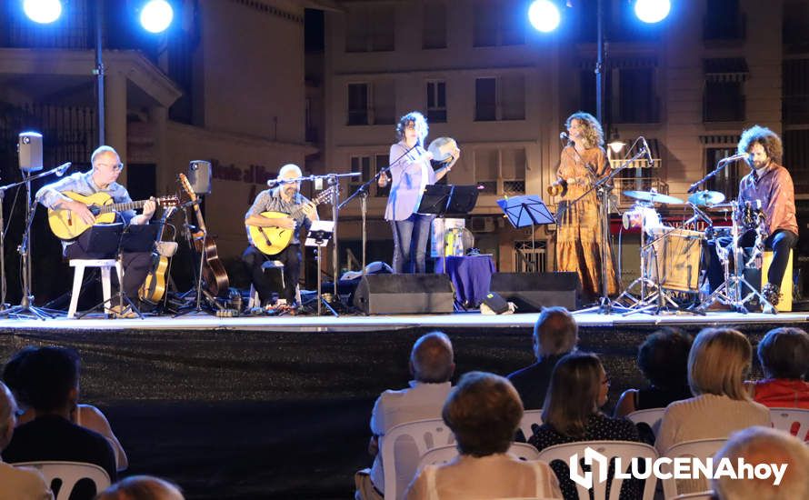 Una imagen de la pasada edición de la Noche Folk Ciudad de Lucena