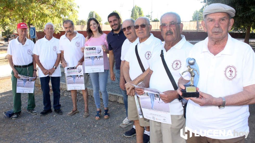  Presentación del torneo comarcal de petanca 