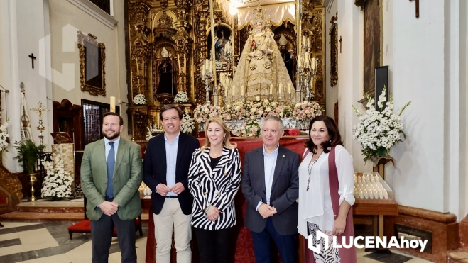 Carolina España apoya la candidatura de Aurelio Fernández a la Alcaldía
