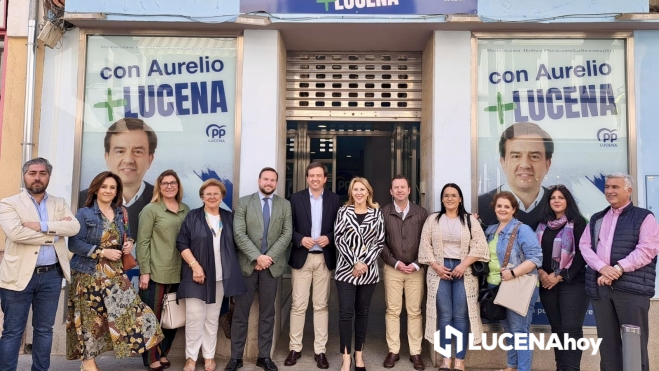 Carolina España apoya la candidatura de Aurelio Fernández a la Alcaldía Carolina España apoya la candidatura de Aurelio Fernández a la Alcaldía
