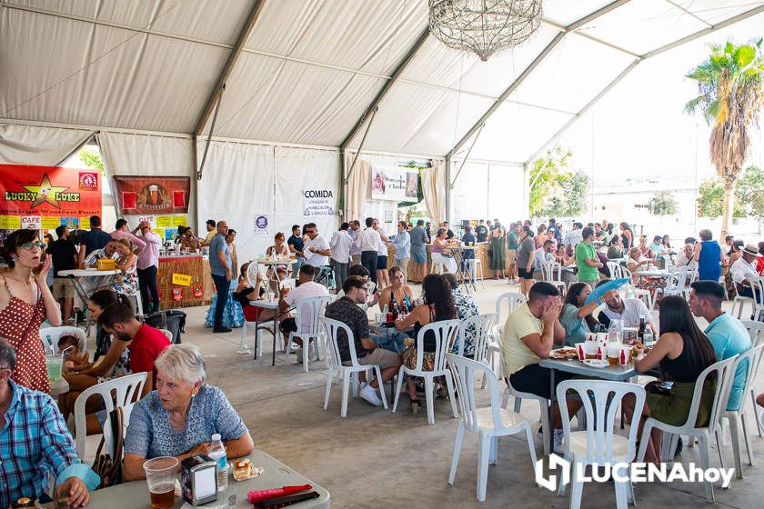 Interior de la Caseta Municipal, donde se ubicarán estas barras que ahora salen a licitación