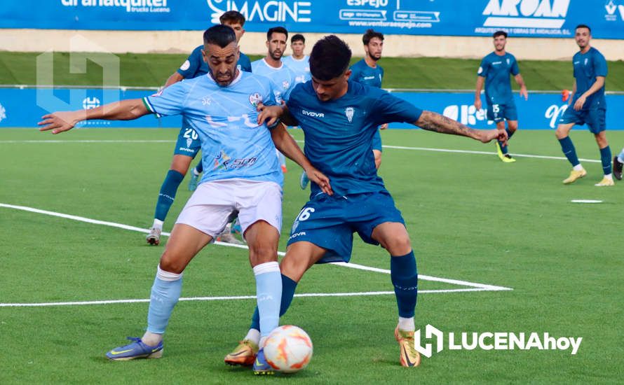 GALERÍA: Las imágenes del empate entre el Ciudad de Lucena y el Córdoba B en el debut liguero (1-1)