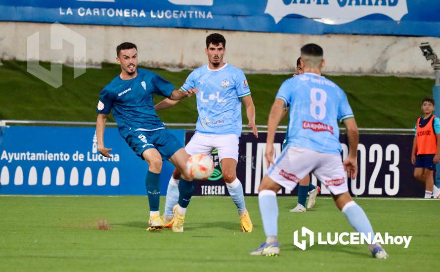 GALERÍA: Las imágenes del empate entre el Ciudad de Lucena y el Córdoba B en el debut liguero (1-1)