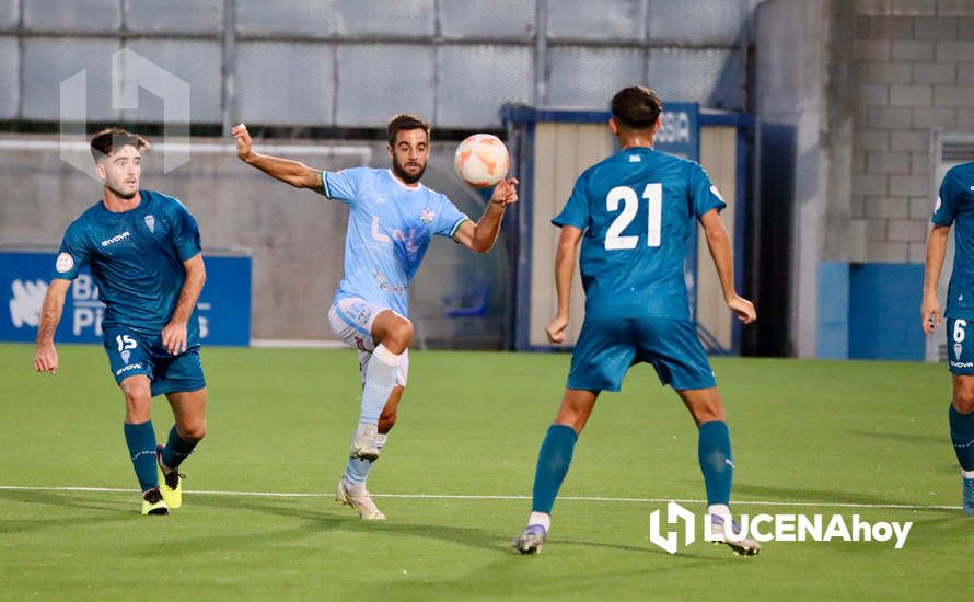 GALERÍA: Las imágenes del empate entre el Ciudad de Lucena y el Córdoba B en el debut liguero (1-1)