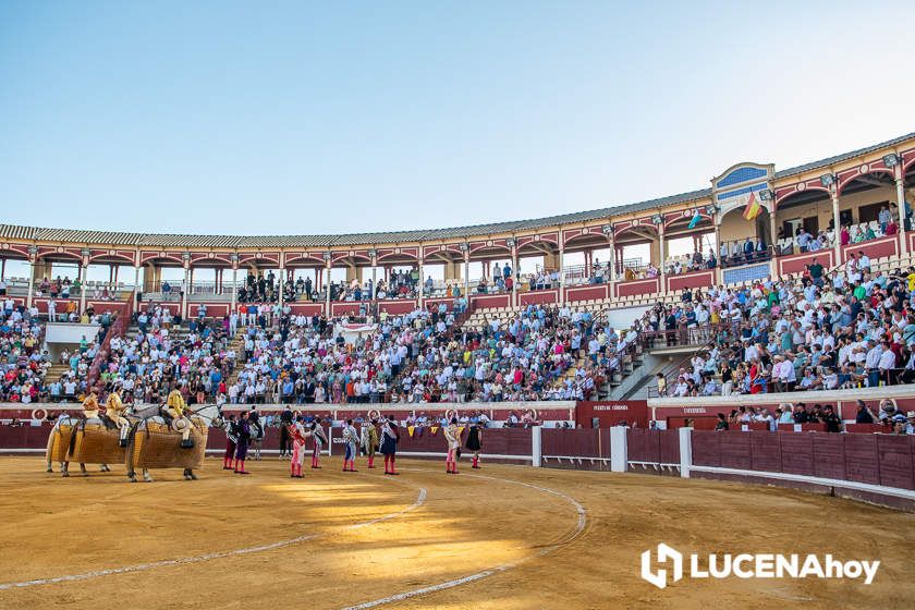 Imagen de archivo de un festejo taurino en el Coso de los Donceles de Lucena