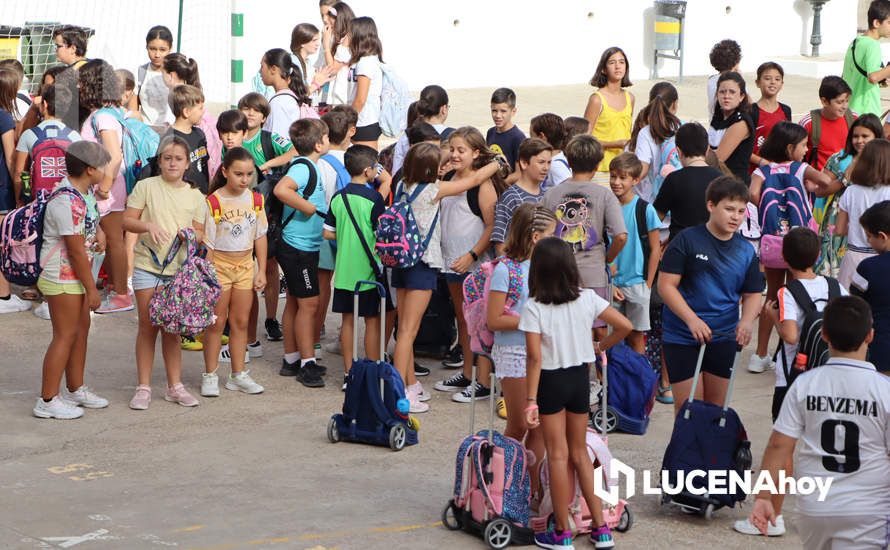 GALERÍA: La vuelta al cole en Lucena en imágenes GALERÍA: La vuelta al cole en Lucena en imágenes