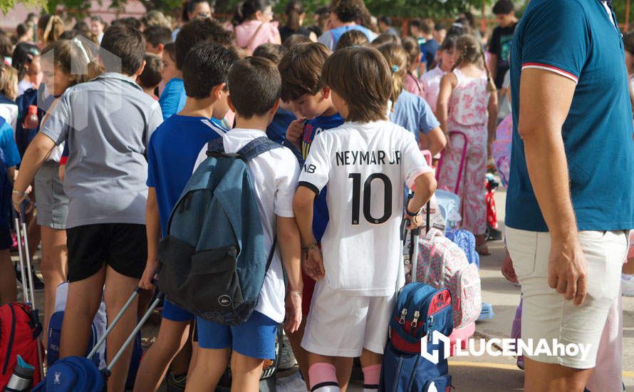 GALERÍA: La vuelta al cole en Lucena en imágenes GALERÍA: La vuelta al cole en Lucena en imágenes