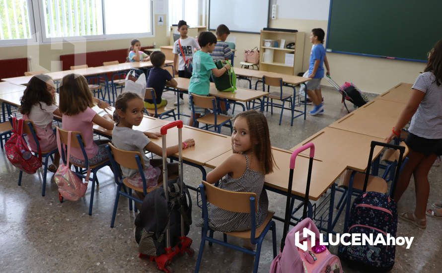 GALERÍA: La vuelta al cole en Lucena en imágenes GALERÍA: La vuelta al cole en Lucena en imágenes