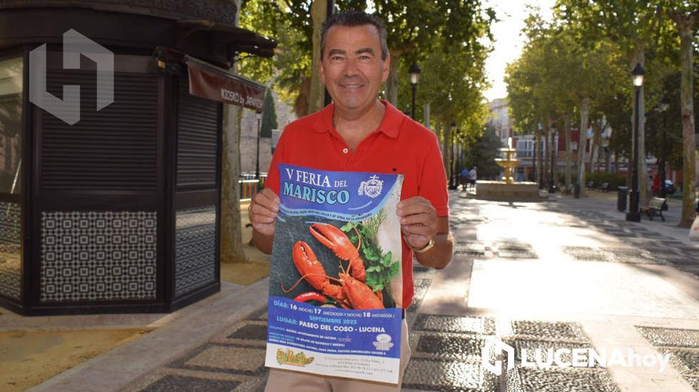  Miguel Muñoz Egea ha presentado la Feria del Marisco 