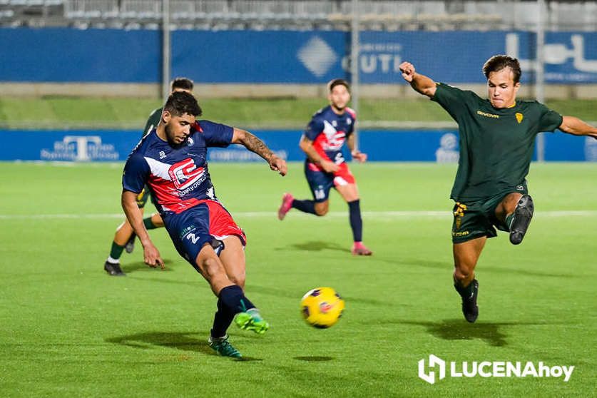  Imagen del primer amistoso de pretemporada del CD Lucecor 