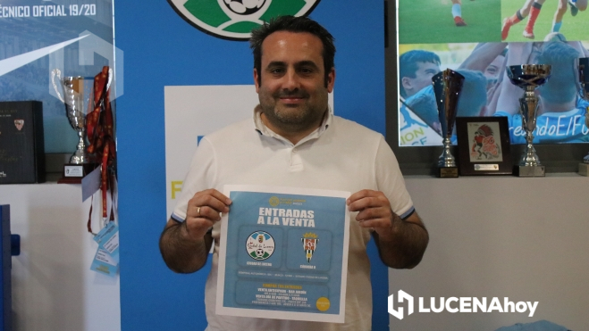 Jorge Torres, presidente del CD Ciudad de Lucena Jorge Torres, presidente del CD Ciudad de Lucena