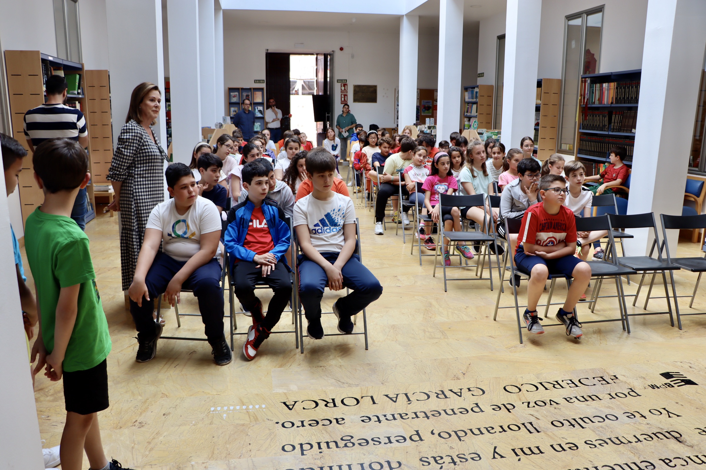 Maratón de lectura en la Biblioteca