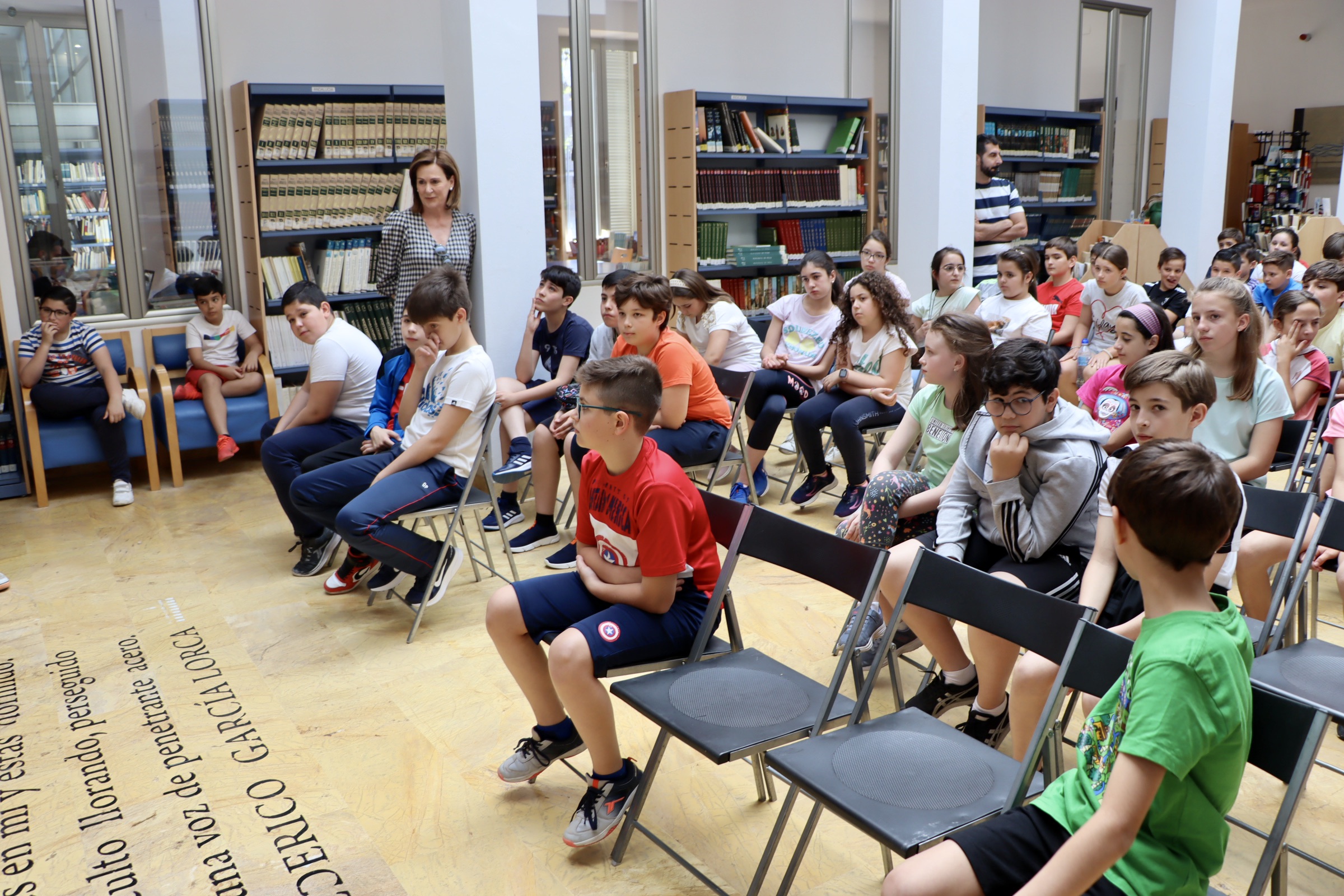 Maratón de lectura en la Biblioteca