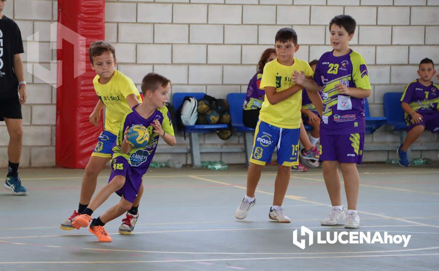 GALERÍA: Más de 300 jugadores de doce clubes andaluces tomaron parte en el I Memorial de Balonmano "Manolo Lara Cantizani"