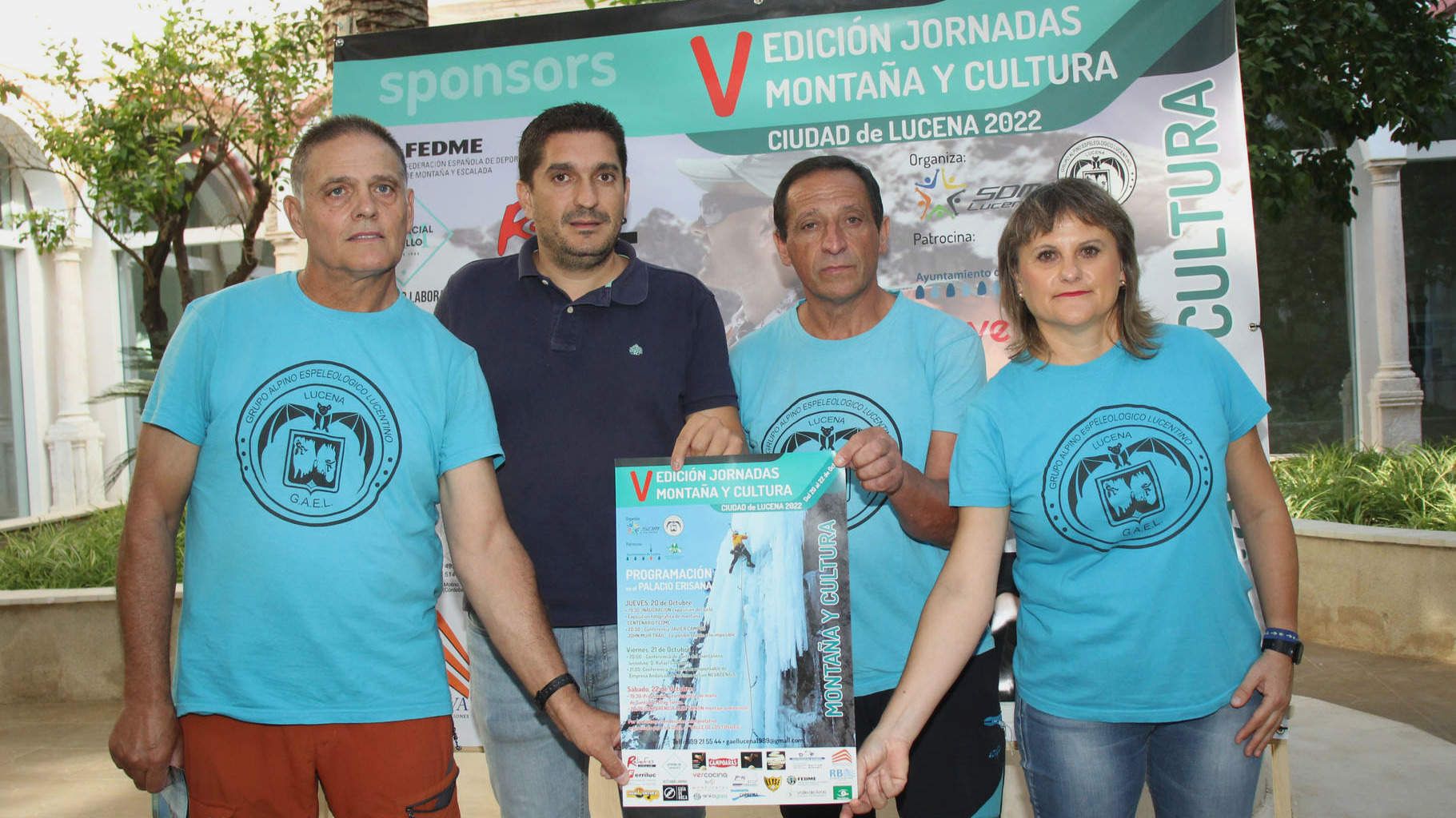  Presentación de las V Jornadas de Montaña y Cultura Ciudad de Lucena 