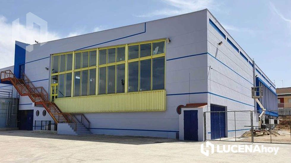  Edificio principal de la Ciudad Deportiva de Lucena, donde se ha producido el incidente 