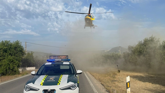 Accidente de tráfico en Cabra. Foto: 061 Córdoba