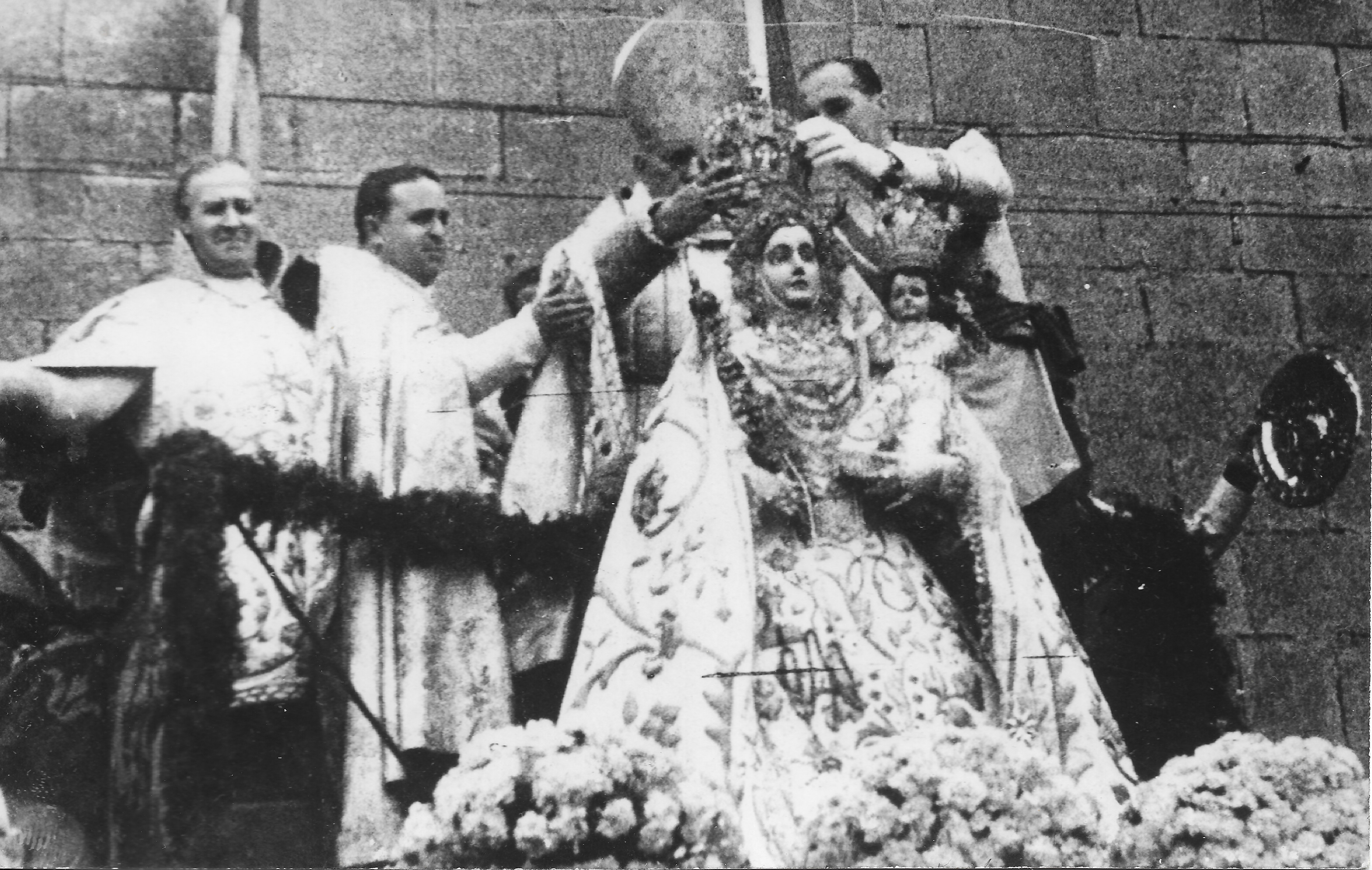 Coronación Canónica de María Stma. de Araceli. 2 de mayo de 1948. Foto: Real Archicofradía de María Stma. de Araceli