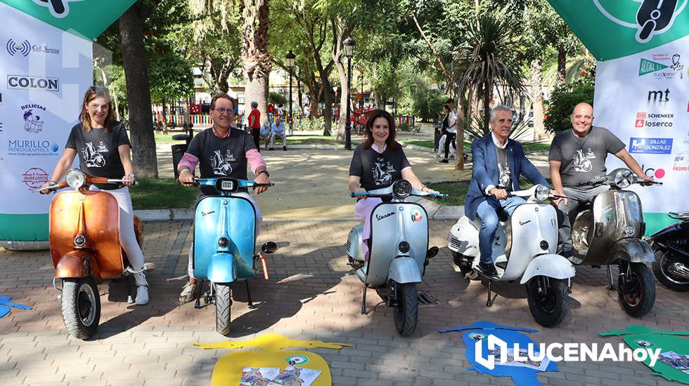  Presentación de la XI Ruta Subbética en Vespa 