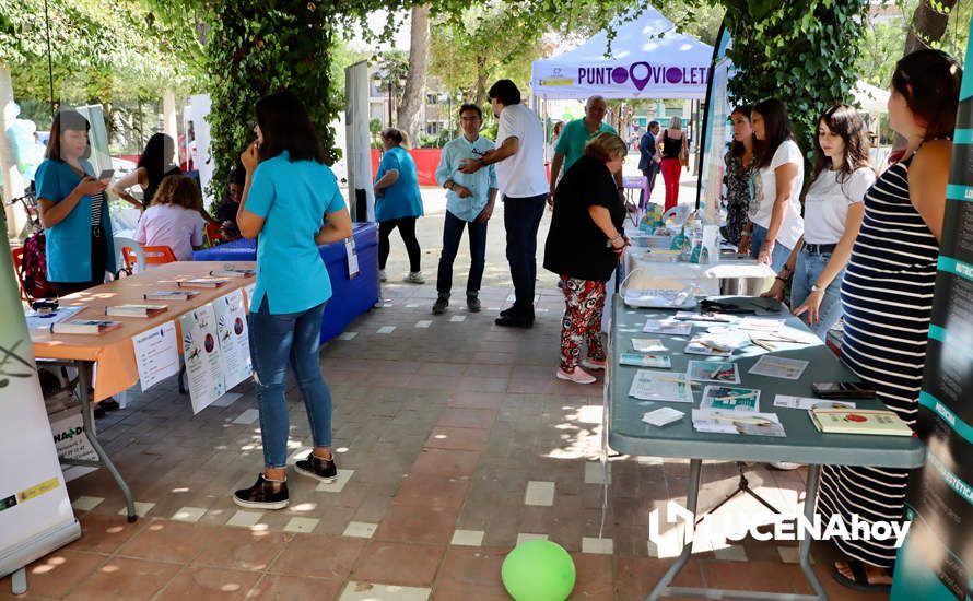 GALERÍA: Asociaciones y empresas sanitarias muestran sus productos y servicios en ExpoSalud Lucena, que ha abierto sus puertas este viernes