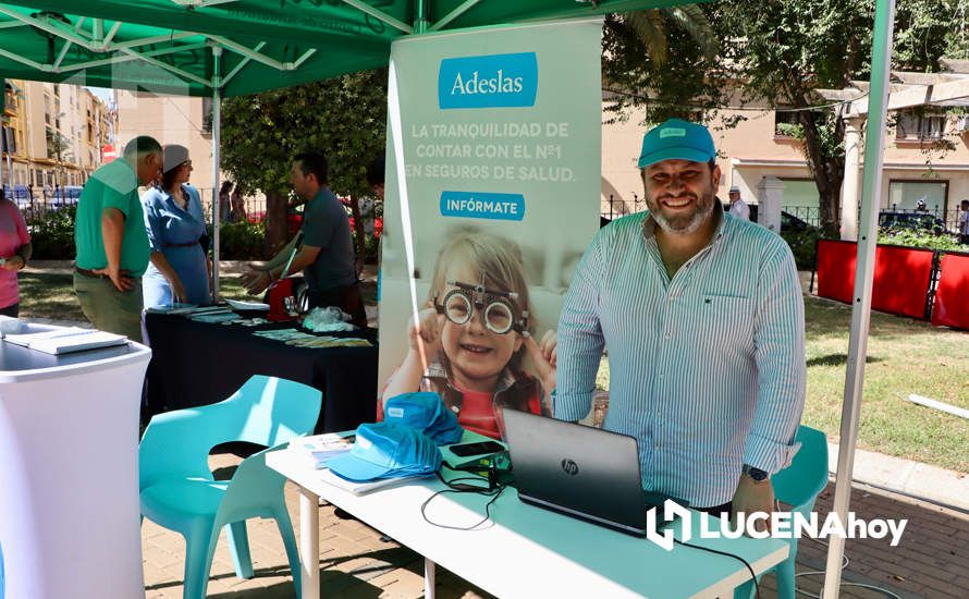 GALERÍA: Asociaciones y empresas sanitarias muestran sus productos y servicios en ExpoSalud Lucena, que ha abierto sus puertas este viernes