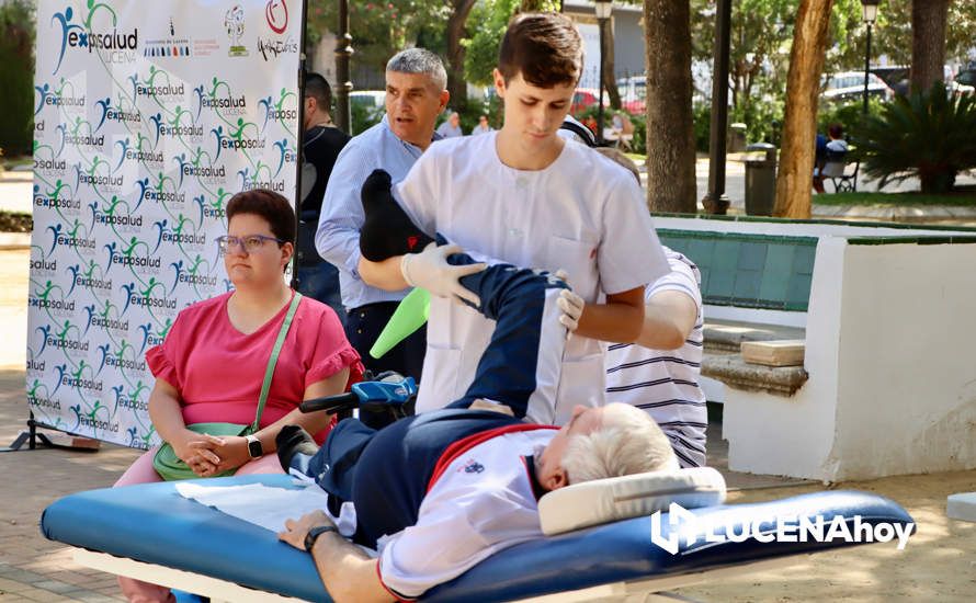 GALERÍA: Asociaciones y empresas sanitarias muestran sus productos y servicios en ExpoSalud Lucena, que ha abierto sus puertas este viernes GALERÍA: Asociaciones y empresas sanitarias muestran sus productos y servicios en ExpoSalud Lucena, que ha abierto sus puertas este viernes