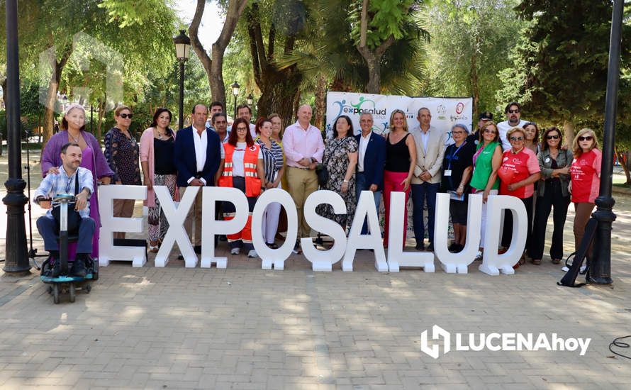 GALERÍA: Asociaciones y empresas sanitarias muestran sus productos y servicios en ExpoSalud Lucena, que ha abierto sus puertas este viernes