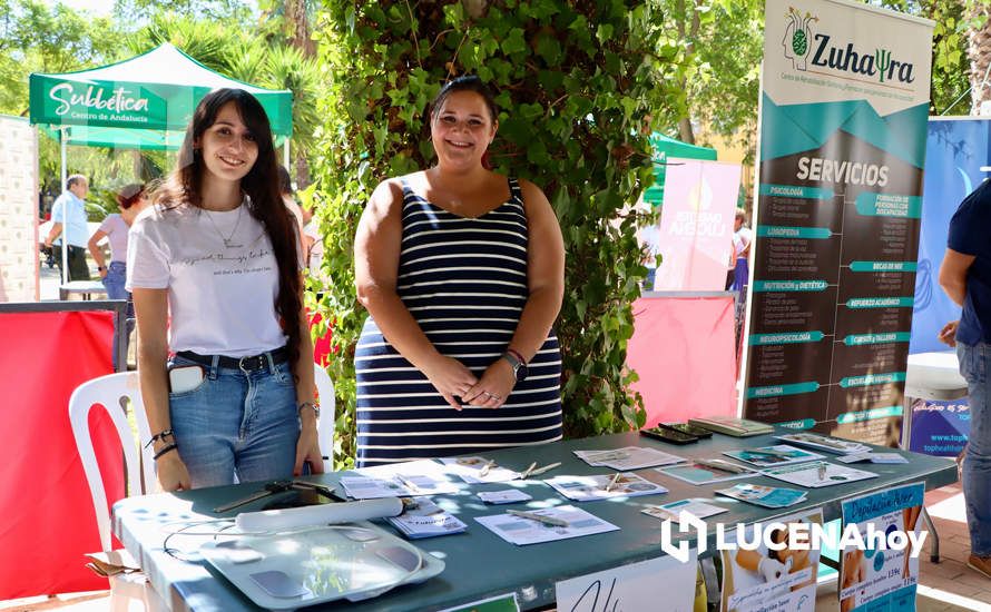 GALERÍA: Asociaciones y empresas sanitarias muestran sus productos y servicios en ExpoSalud Lucena, que ha abierto sus puertas este viernes