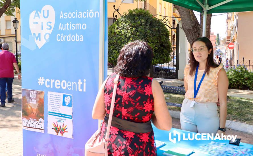 GALERÍA: Asociaciones y empresas sanitarias muestran sus productos y servicios en ExpoSalud Lucena, que ha abierto sus puertas este viernes