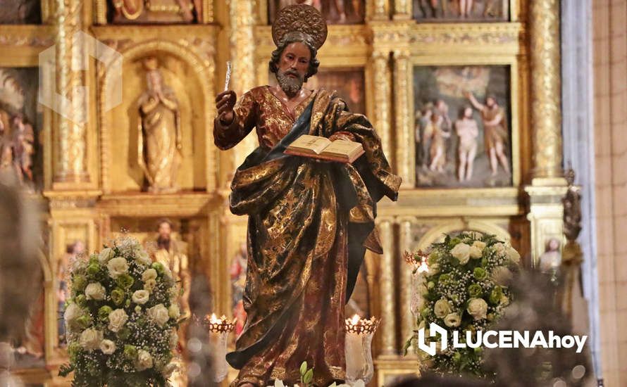 GALERÍA: Algunas imágenes de la procesión de San Mateo Apóstol por el entorno de la parroquia