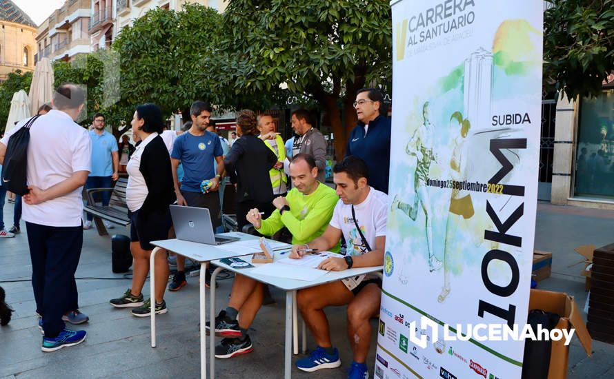 GALERÍA 1: Las imágenes de la V Carrera Subida al Santuario de María Stma. de Araceli: La salida