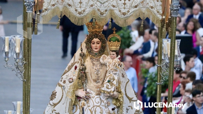 Una imagen de la procesión extraordinaria