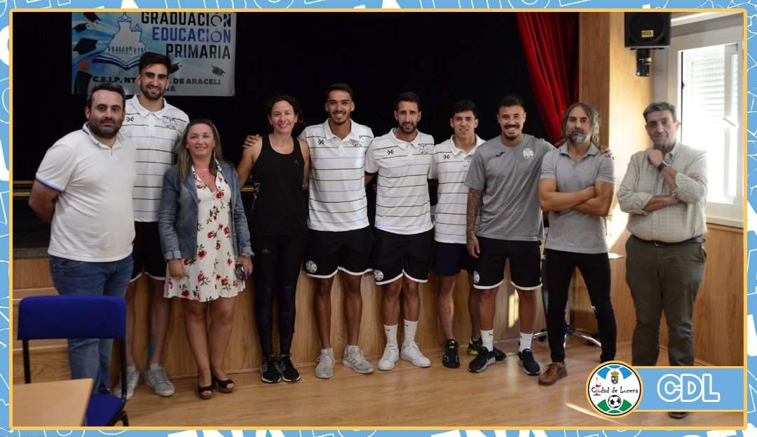  Presentación del proyecto 'Fútbol en la Escuela' en el CEIP Virgen de Araceli 