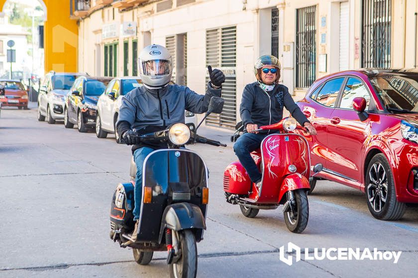 GALERÍA 2: XI Ruta Subbética en Vespa: Las fotos del paso por Cabra y la llegada a Lucena