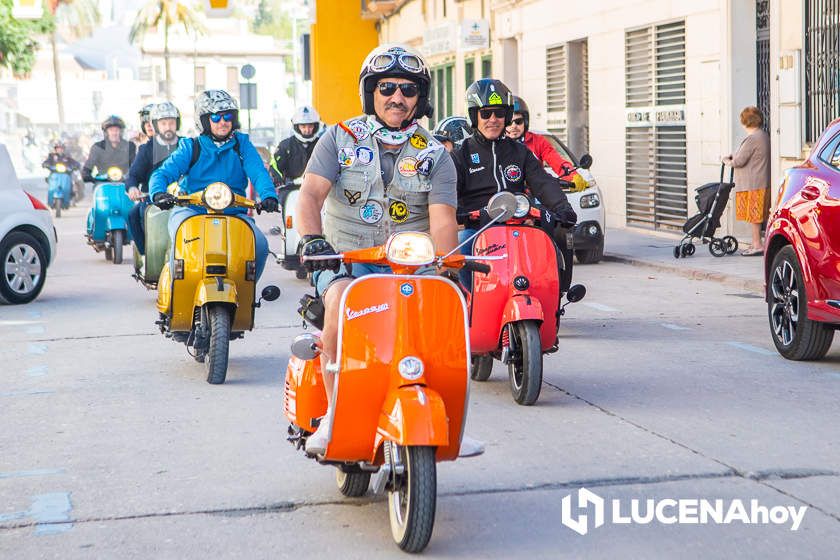 GALERÍA 2: XI Ruta Subbética en Vespa: Las fotos del paso por Cabra y la llegada a Lucena