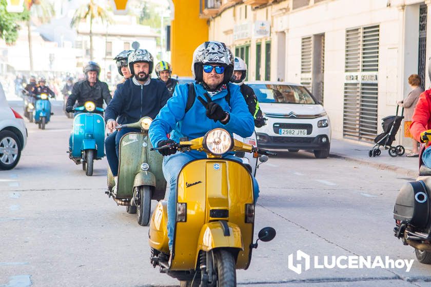 GALERÍA 2: XI Ruta Subbética en Vespa: Las fotos del paso por Cabra y la llegada a Lucena