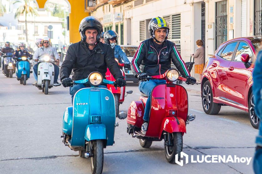 GALERÍA 2: XI Ruta Subbética en Vespa: Las fotos del paso por Cabra y la llegada a Lucena