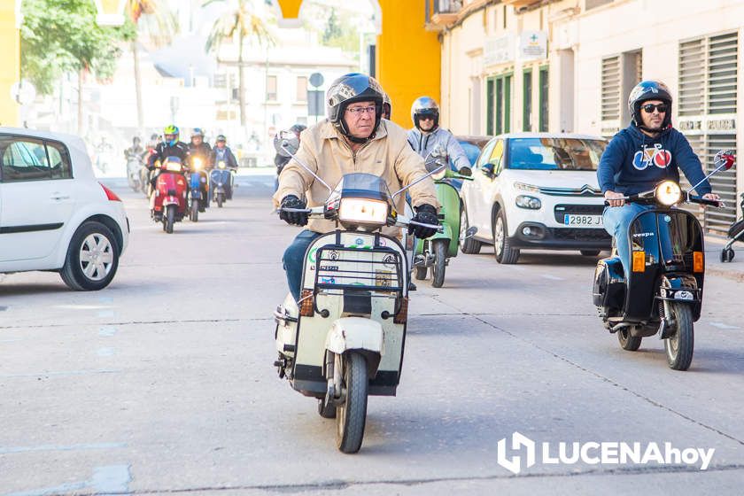 GALERÍA 2: XI Ruta Subbética en Vespa: Las fotos del paso por Cabra y la llegada a Lucena