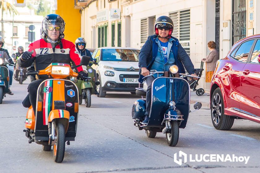 GALERÍA 2: XI Ruta Subbética en Vespa: Las fotos del paso por Cabra y la llegada a Lucena