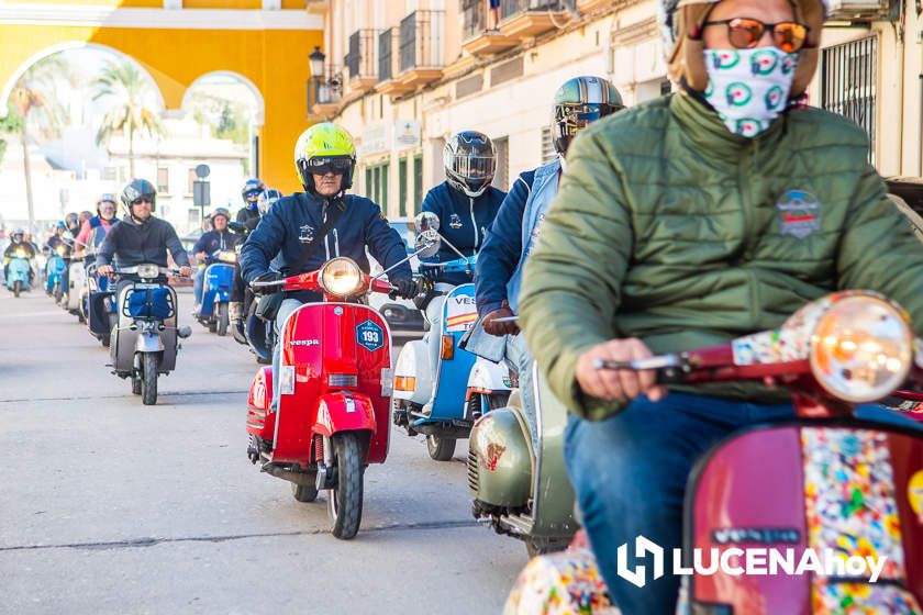 GALERÍA 2: XI Ruta Subbética en Vespa: Las fotos del paso por Cabra y la llegada a Lucena