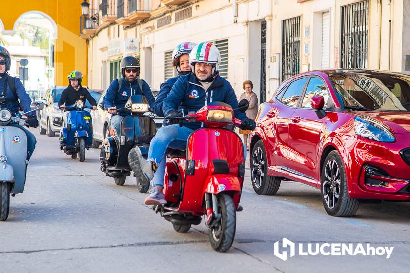 GALERÍA 2: XI Ruta Subbética en Vespa: Las fotos del paso por Cabra y la llegada a Lucena