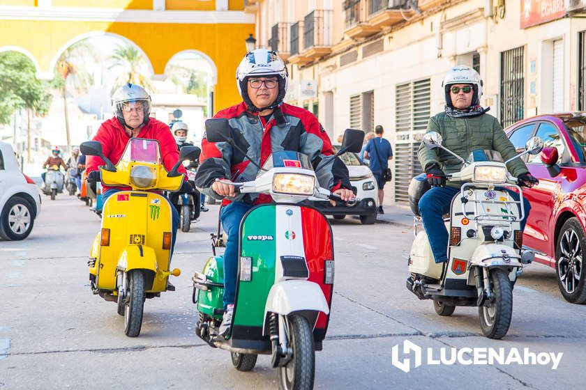 GALERÍA 2: XI Ruta Subbética en Vespa: Las fotos del paso por Cabra y la llegada a Lucena