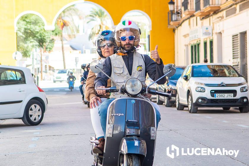 GALERÍA 2: XI Ruta Subbética en Vespa: Las fotos del paso por Cabra y la llegada a Lucena