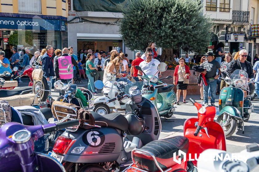 GALERÍA 2: XI Ruta Subbética en Vespa: Las fotos del paso por Cabra y la llegada a Lucena