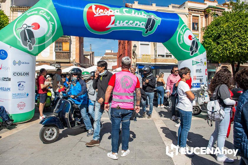 GALERÍA 2: XI Ruta Subbética en Vespa: Las fotos del paso por Cabra y la llegada a Lucena