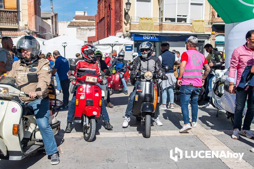 GALERÍA 2: XI Ruta Subbética en Vespa: Las fotos del paso por Cabra y la llegada a Lucena