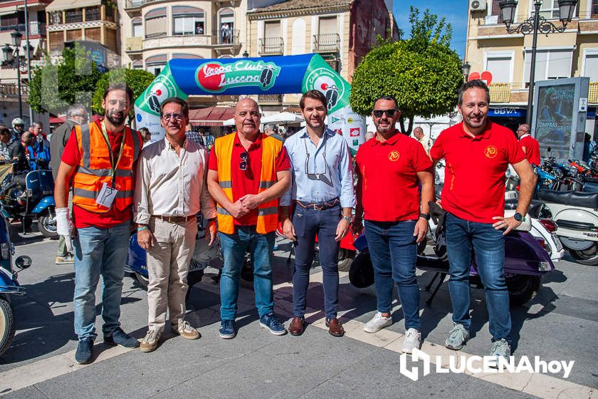 GALERÍA 2: XI Ruta Subbética en Vespa: Las fotos del paso por Cabra y la llegada a Lucena