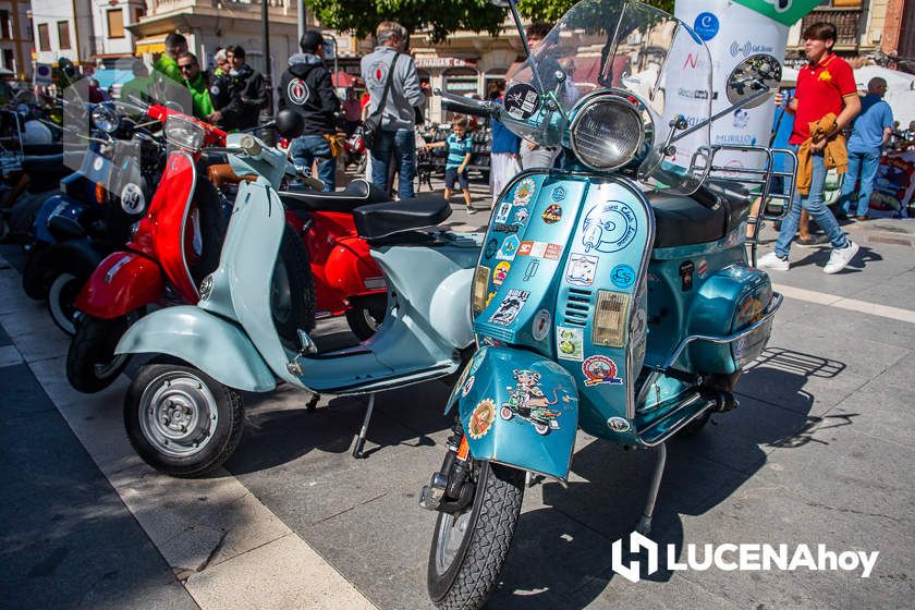 GALERÍA 2: XI Ruta Subbética en Vespa: Las fotos del paso por Cabra y la llegada a Lucena